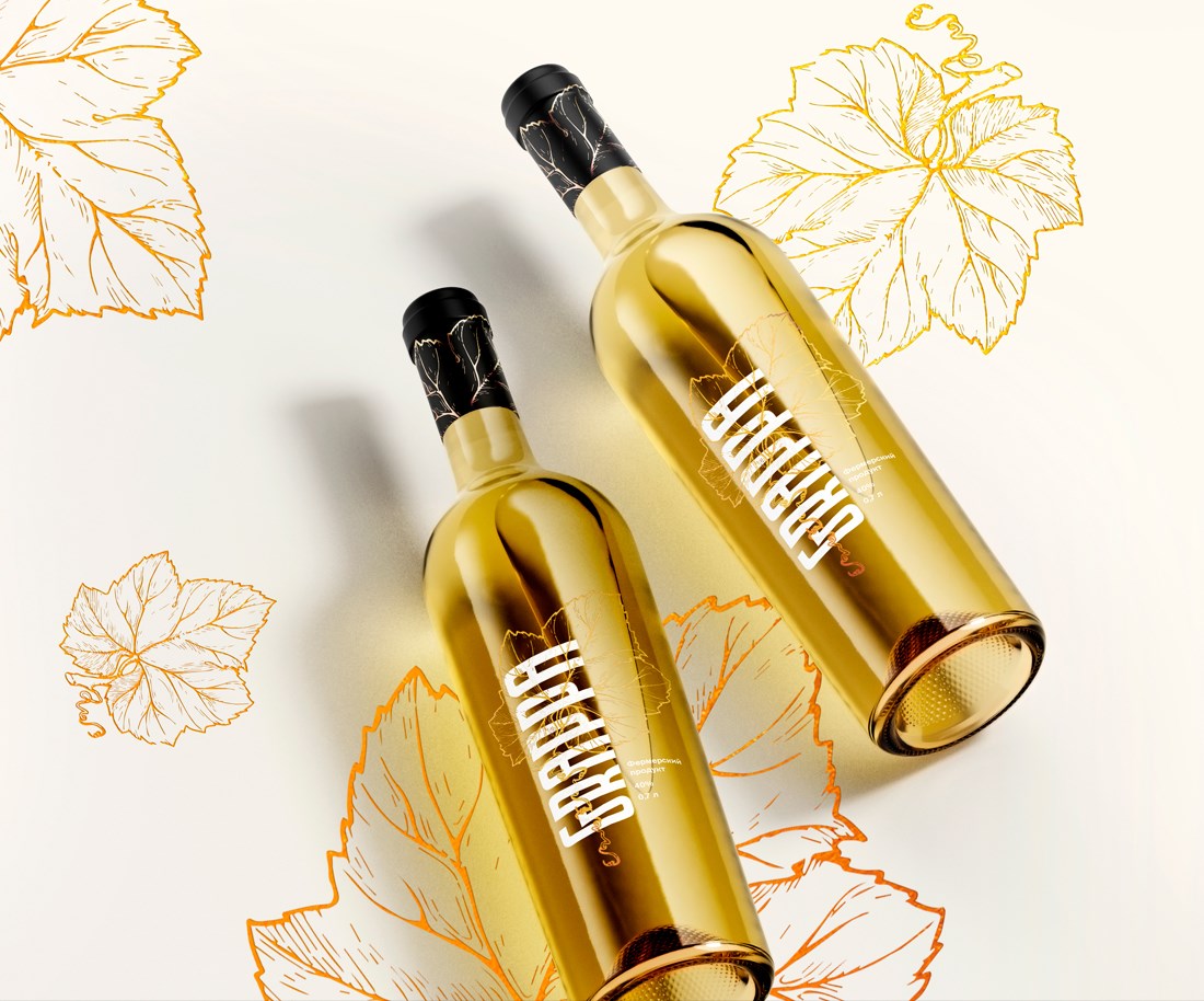 酒包裝設計展示酒本身的顏色之美(圖2)