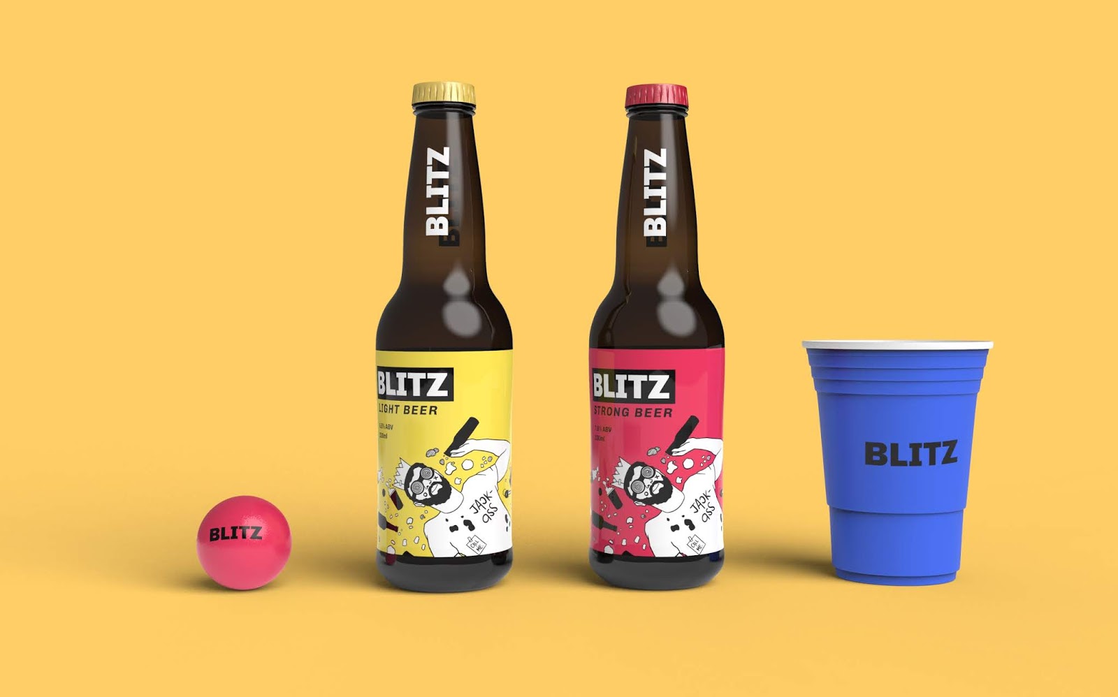 有趣的啤酒包裝設計欣賞(圖1)