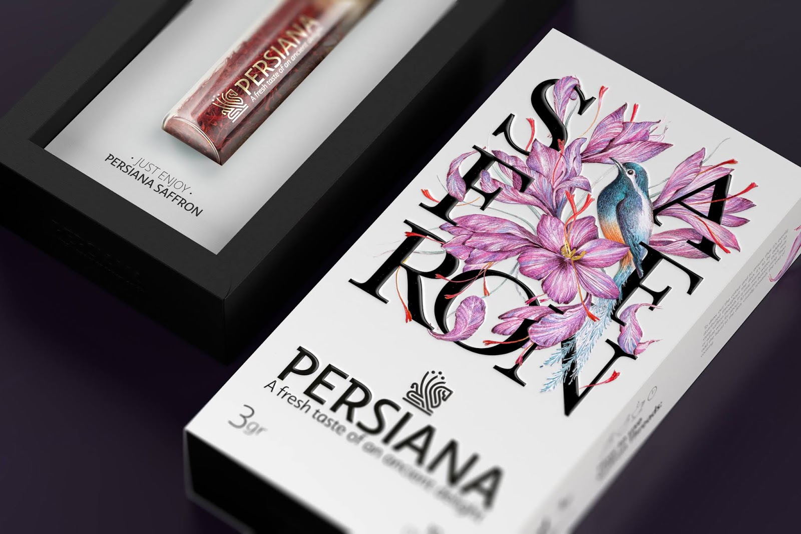 藏紅花禮盒包裝設(shè)計(jì)(圖1)