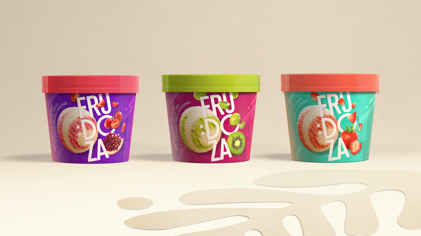 水果冰激凌品牌包裝設(shè)計(圖1)