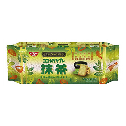 抹茶餅干包裝袋設(shè)計(jì)(圖1)