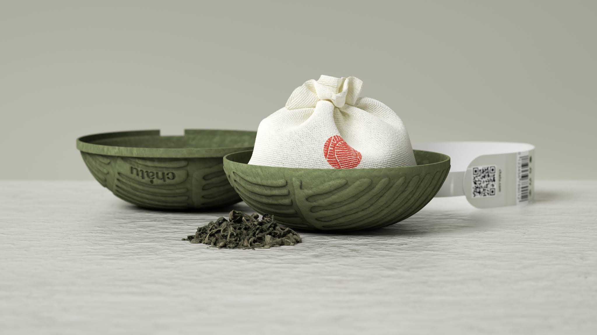 紙漿壓模做的茶葉包裝非常環(huán)保(圖11)