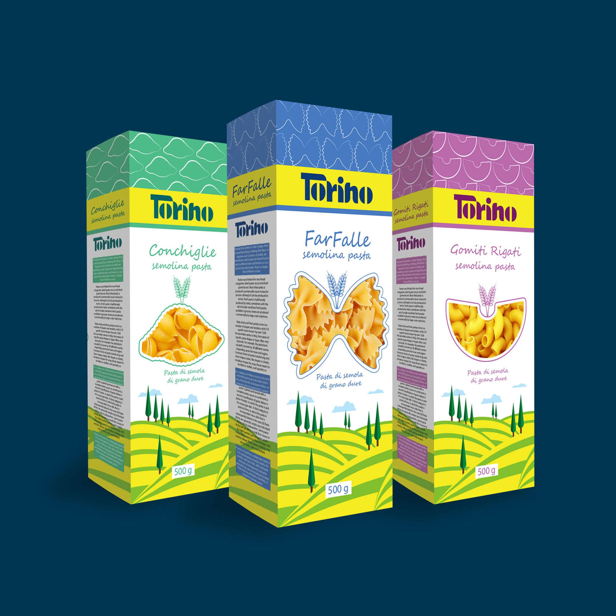 帶插畫的意大利面包裝這樣設(shè)計(jì)(圖5)