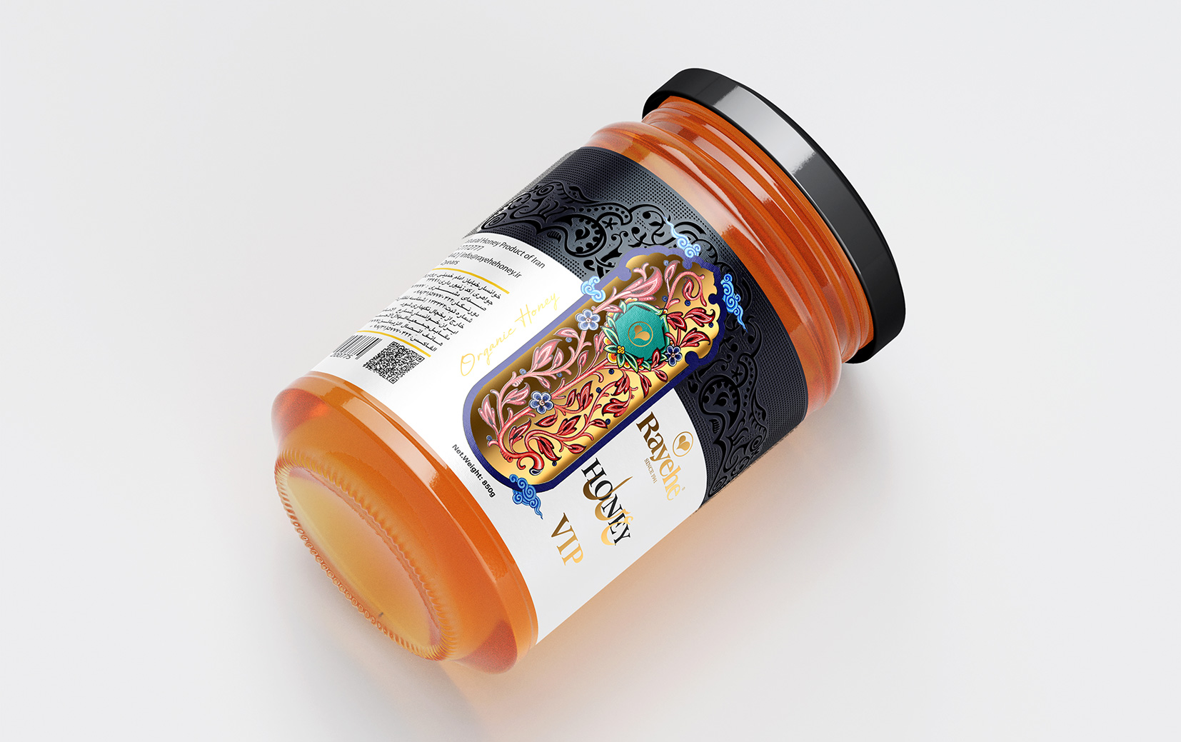 蜂蜜創(chuàng)意包裝設(shè)計(jì)這樣做簡(jiǎn)約又奢華(圖8)