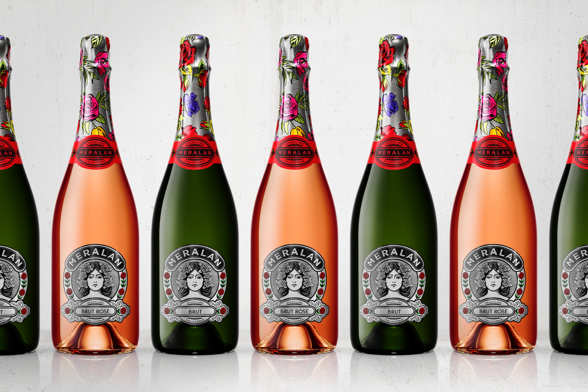Meralan葡萄酒和香檳包裝設(shè)計(jì) (圖1)
