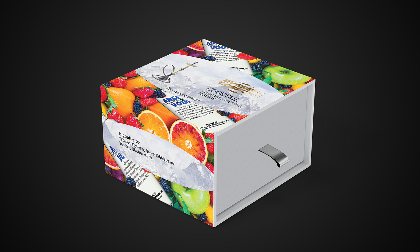 珠穆朗瑪峰出口煙草包裝設計作品參考(圖6)