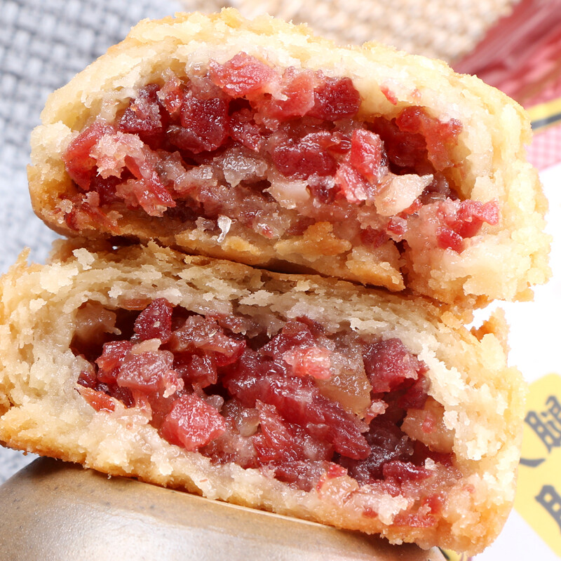 虹山如愿 火腿滇式月餅 100g*10袋包裝禮盒產(chǎn)品包裝創(chuàng)意設(shè)計欣賞(圖3)