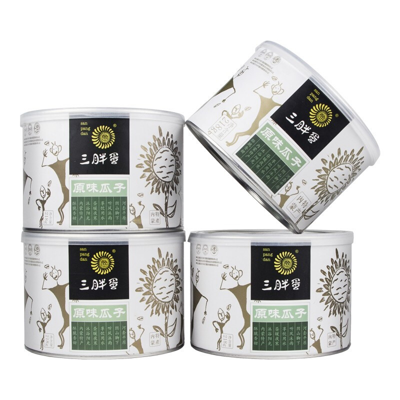 灌裝原味瓜子包裝設(shè)計(jì)作品欣賞(圖1)