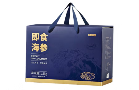 冷凍即食海參禮盒包裝設(shè)計(圖1)