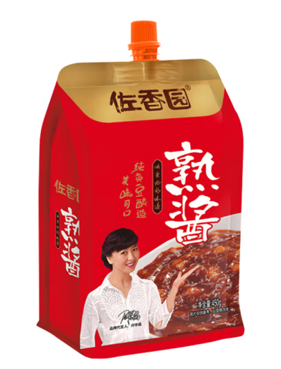 黃豆醬熟醬包裝袋設計作品欣賞(圖1)