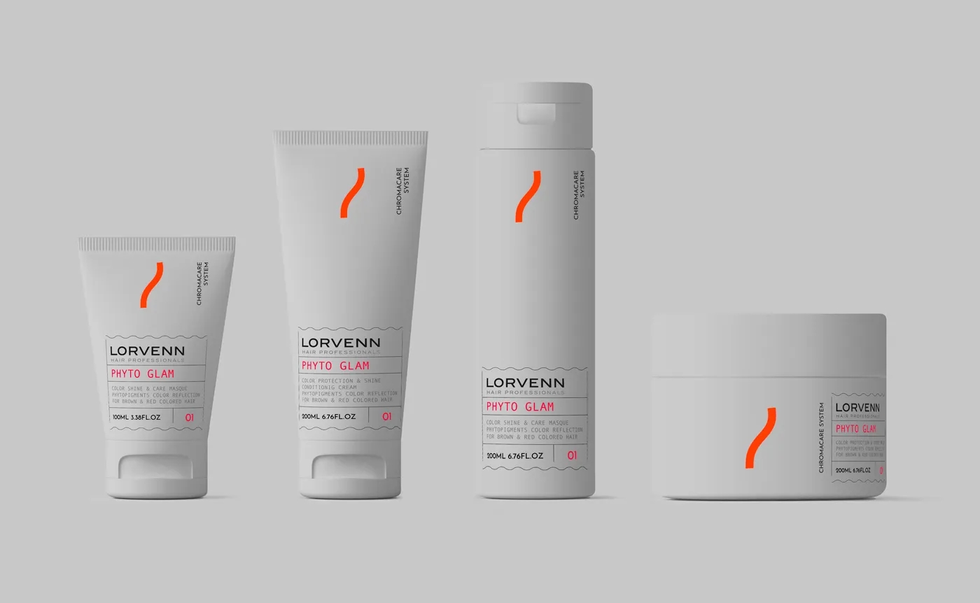 簡潔的系列護(hù)發(fā)產(chǎn)品包裝設(shè)計(jì)欣賞(圖1)