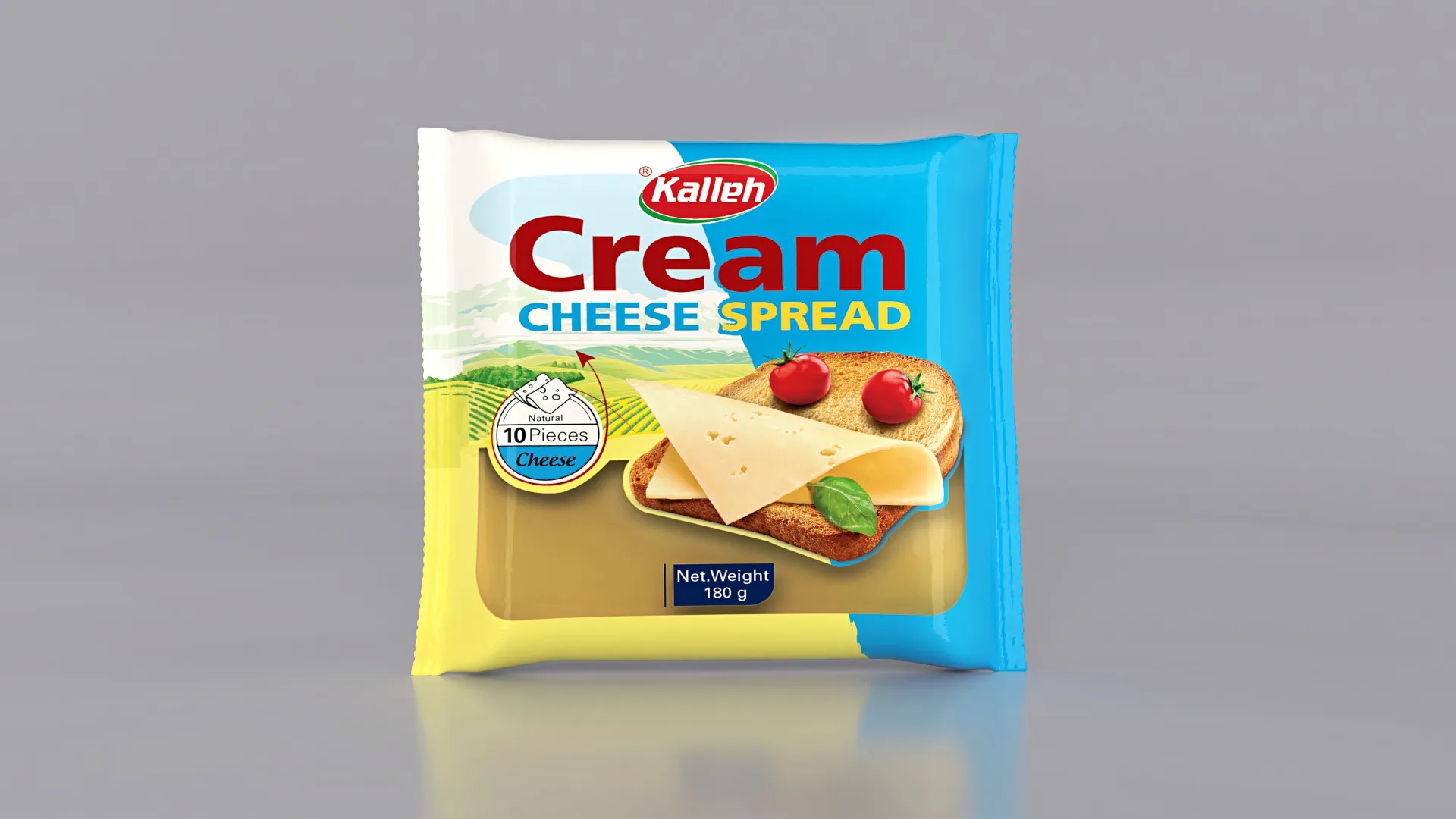 奶油芝士醬外包裝設(shè)計怎么做好(圖1)