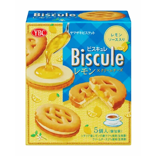 檸檬奶油芝士餅干包裝盒設(shè)計(jì)欣賞(圖1)