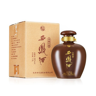 創(chuàng)意酒包裝設(shè)計珍釀頭曲鳳香型白酒單瓶裝產(chǎn)品包裝設(shè)計欣賞(圖2)
