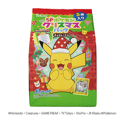 包裝設(shè)計公司推薦寶可夢圣誕面包巧克力味東鴿包裝設(shè)計欣賞(圖1)