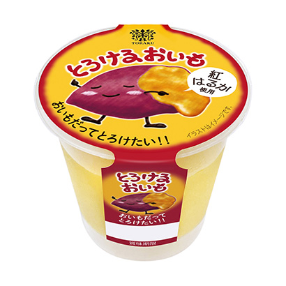 融化的桃子特拉克甜點酸奶包裝設(shè)計(圖1)