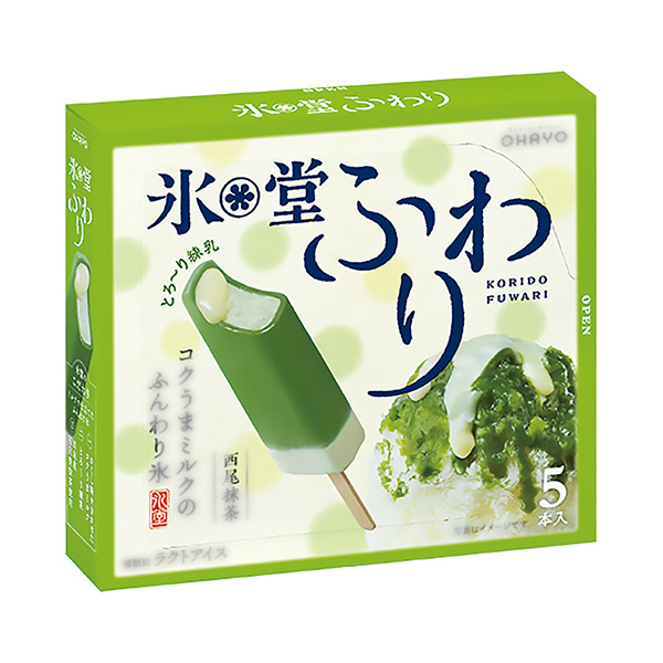 冰堂飄飄西尾抹茶奧哈約乳業(yè)包裝設計欣賞(圖1) 冰堂飄飄西尾抹茶奧哈約乳業(yè)包裝設計欣賞(圖1)