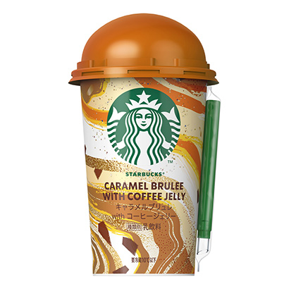 星巴克牛奶糖泡芙咖啡珠寶三得利食品國(guó)際公司乳相關(guān)飲料包裝設(shè)計(jì)(圖1)