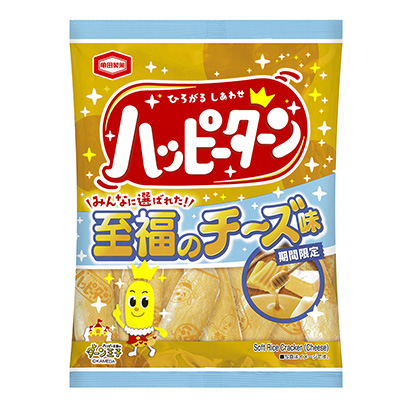 快樂回轉(zhuǎn)至福的奶酪味龜田制果點(diǎn)心包裝設(shè)計(jì)(圖1)