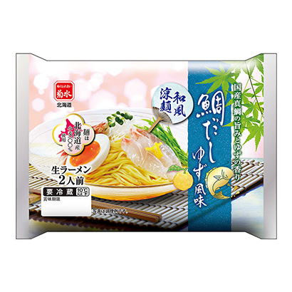 和風(fēng)涼面鯛魚湯汁風(fēng)味菊水面類包裝設(shè)計(jì)(圖1) 和風(fēng)涼面鯛魚湯汁風(fēng)味菊水面類包裝設(shè)計(jì)(圖1)