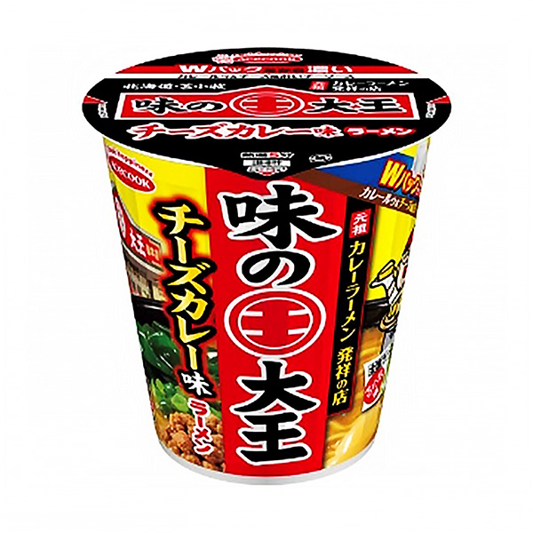 全國拉面店地圖苫小牧篇味大王芝士咖喱味拉面王牌廚師食品飲料包裝設(shè)計(圖1)