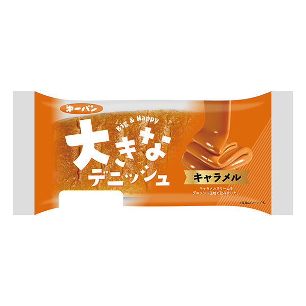 大的丹麥酥皮面包奶糖第一屋制面包食品飲料包裝設(shè)計(jì)(圖1)