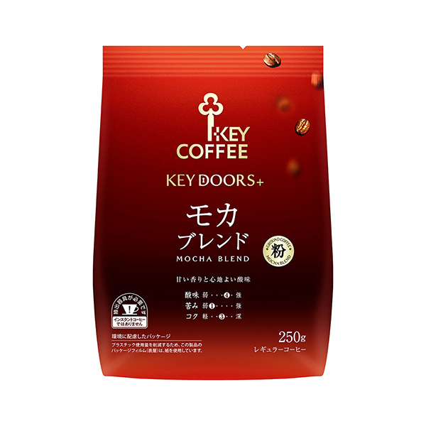 包裝設(shè)計欣賞KEY DOORS+ ＜摩卡混合FP ＞ (關(guān)鍵咖啡) (圖1)