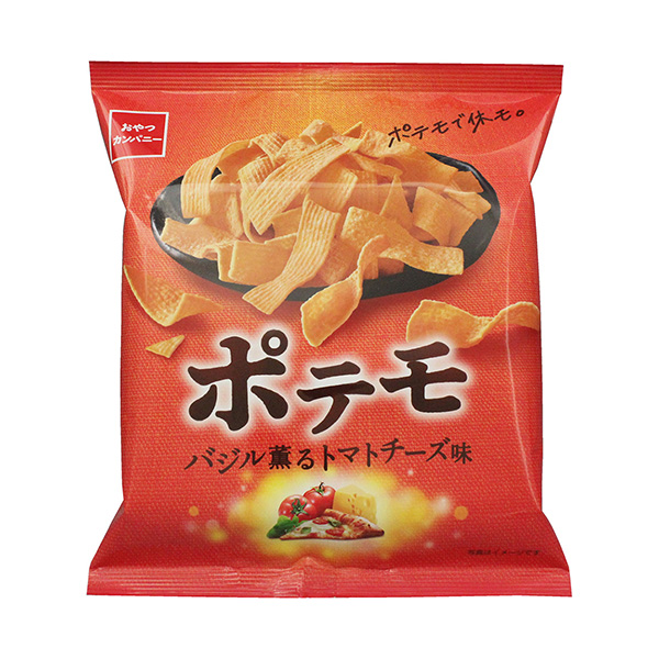 包裝設(shè)計欣賞土豆＜羅勒香味的西紅柿奶酪味＞ (零食公司) (圖1)