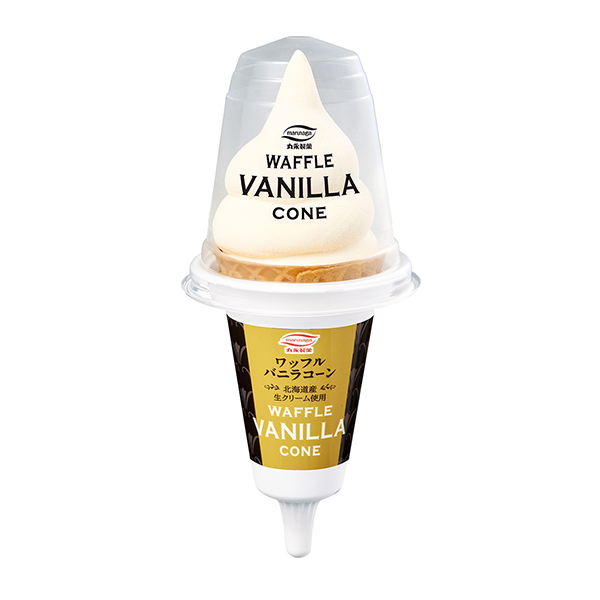 包裝設(shè)計欣賞華夫餅香草玉米(丸永制果) (圖1)